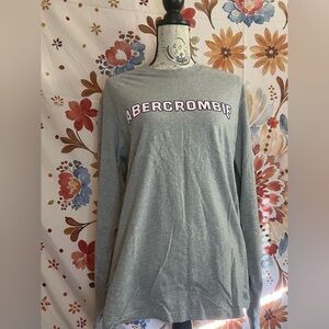 Abercrombie & Fitch XL Fall Winter Dorm School Comfy Muscle 100% Cotton Tee